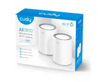 Cudy M1800 (1800Mb/s a/b/g/n/ac/ax) 2-Pack - 1110322 - zdjęcie 2
